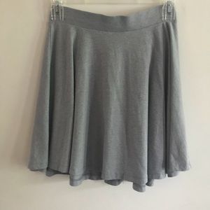 Gray skater skirt